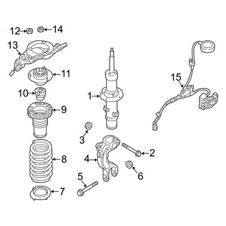 Genesis OE - Front Suspension - Struts & Components (AWD)
