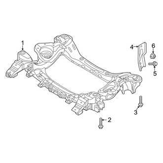 Genesis OE - Front Suspension - Suspension Mounting (AWD)