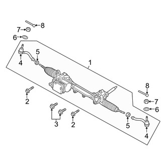 Genesis OE - Steering Gear & Linkage