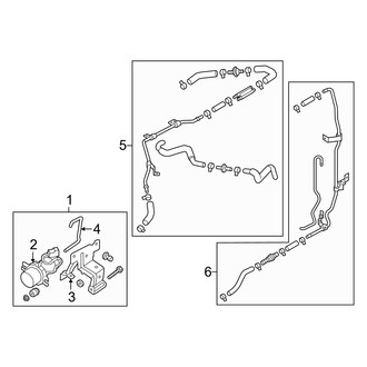 Genesis OE - Cowl - Components on Dash Panel (Vacuum Pump)