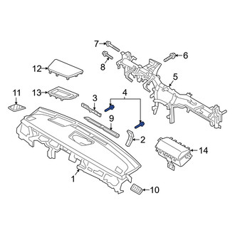Genesis OE - GPS Navigation System Antenna Screw