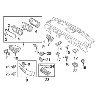 Genesis OE - Instrument Panel - Cluster & Switches