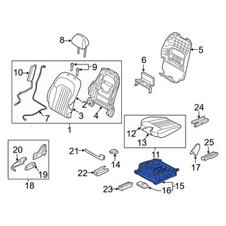 Genesis OE - Front Right Seat Track
