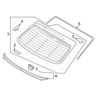 Genesis OE - Back Glass - Glass