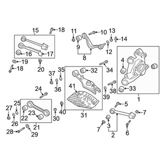 Genesis OE - Rear Suspension - Suspension Components