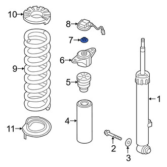 Genesis OE - Suspension Control Arm Nut