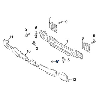 Genesis OE - Bumper Impact Bar Screw