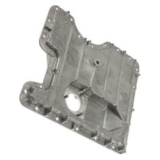 Genuine® - Lower Engine Oil Pan with Drain Plug & Seal