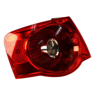 Genuine® - Black Factory Replacement Tail Lights