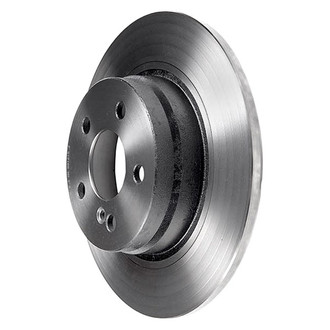 Genuine® - Solid Rear Passenger Side Brake Rotor