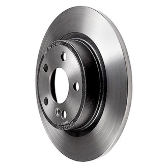 Genuine® - Solid Rear Passenger Side Brake Rotor