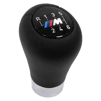 Genuine® - Manual 6-Speed Pattern Leather Shift Knob