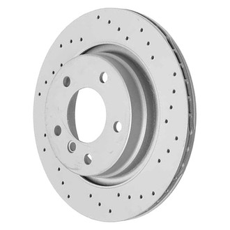 Genuine® - Vented Rear Passenger Side Brake Rotor