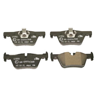 Genuine® - Semi-Metallic Rear Disc Brake Pads