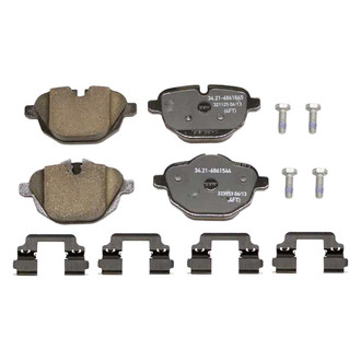 Genuine® - Semi-Metallic Rear Disc Brake Pads