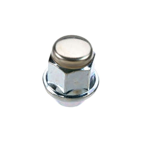 Genuine® - Silver Cone Seat Lug Nut