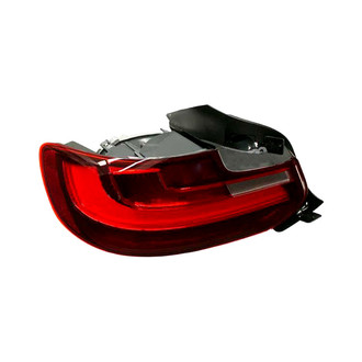 Genuine® - Black Factory Replacement Tail Lights