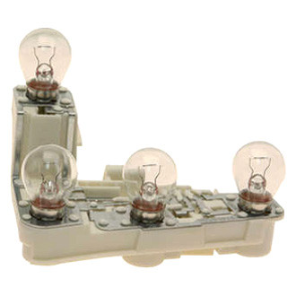 Genuine® - Passenger Side Outer Replacement Tail Light Bulb Holder