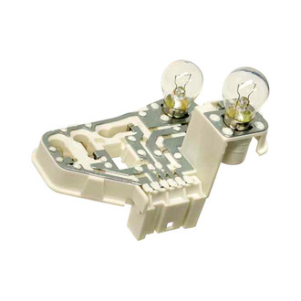 Genuine® - Passenger Side Outer Replacement Tail Light Bulb Holder