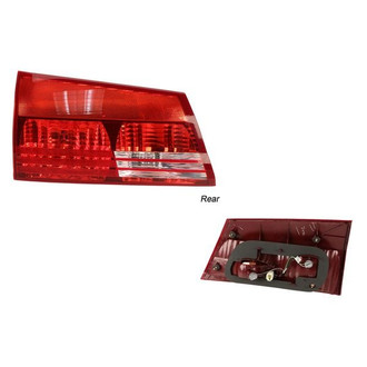 Genuine® - Black Factory Replacement Tail Lights