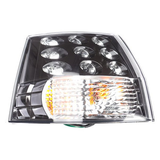 Genuine® - Black Factory Replacement Tail Lights
