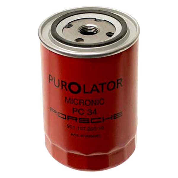 Genuine® - Red Purolator PC34 Classic Engine Oil Filter