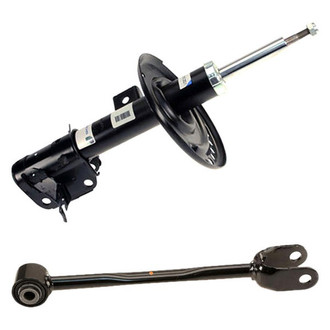 Genuine® - Shock Absorber and Control Arm Kit