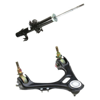 Genuine® - Front Driver Side Shock Absorber and Control Arm Kit