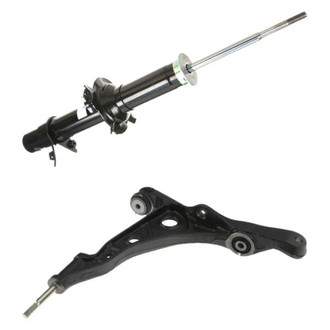 Genuine® - Front Passenger Side Shock Absorber and Control Arm Kit