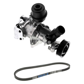 Genuine® - Engine Coolant Water Pump and Accessory Drive Belt Kit