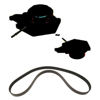 Genuine® - Engine Coolant Water Pump and Serpentine Belt Kit