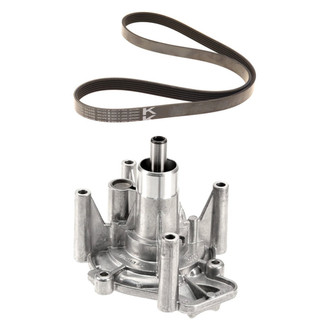 Genuine® - Engine Coolant Water Pump and Drive Belt Kit