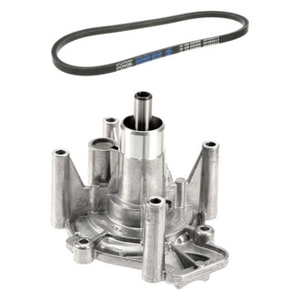 Genuine® - Engine Coolant Water Pump and Accessory Drive Belt Kit