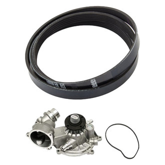 Genuine® - Engine Coolant Water Pump and Serpentine Belt Kit