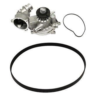 Genuine® - Engine Coolant Water Pump and Drive Belt Kit