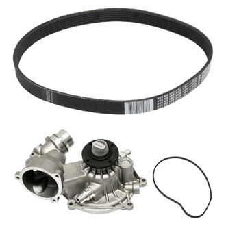 Genuine® - Engine Coolant Water Pump and Serpentine Belt Kit