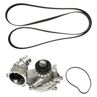 Genuine® - Engine Coolant Water Pump and Serpentine Belt Kit