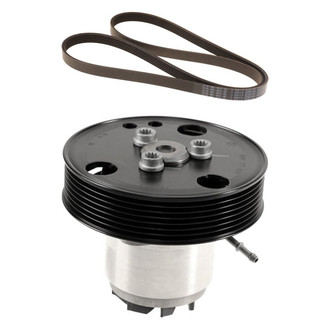 Genuine® - Engine Coolant Water Pump and Drive Belt Kit