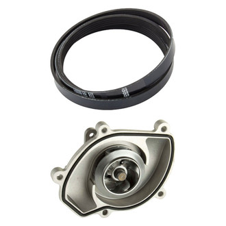 Genuine® - Engine Coolant Water Pump and Serpentine Belt Kit