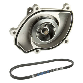 Genuine® - Engine Coolant Water Pump and Accessory Drive Belt Kit
