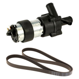 Genuine® - Engine Coolant Auxiliary Water Pump and Drive Belt Kit