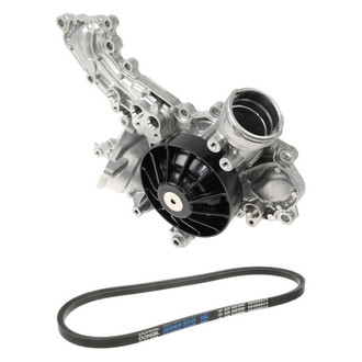 Genuine® - Engine Coolant Water Pump and Accessory Drive Belt Kit