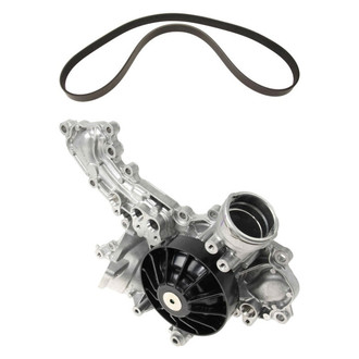 Genuine® - Engine Coolant Water Pump and Serpentine Belt Kit