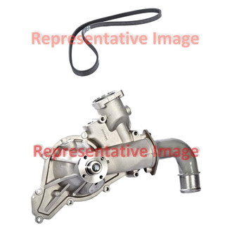 Genuine® - Engine Coolant Water Pump and Serpentine Belt Kit