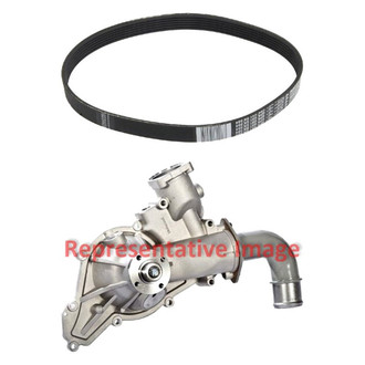 Genuine® - Engine Coolant Water Pump and Serpentine Belt Kit