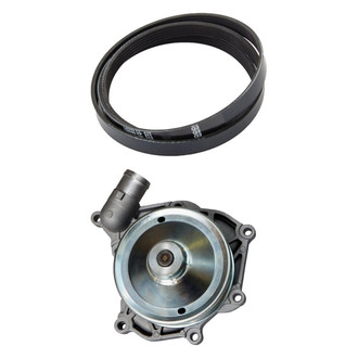 Genuine® - Engine Coolant Water Pump and Serpentine Belt Kit