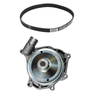 Genuine® - Engine Coolant Water Pump and Serpentine Belt Kit