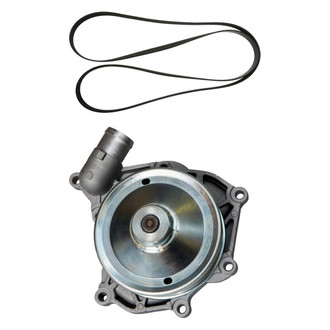 Genuine® - Engine Coolant Water Pump and Serpentine Belt Kit