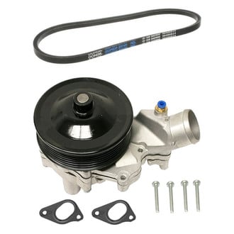 Genuine® - Engine Coolant Water Pump and Accessory Drive Belt Kit