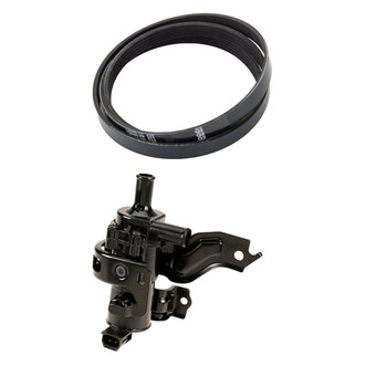 Genuine® - Engine Coolant Auxiliary Water Pump and Serpentine Belt Kit